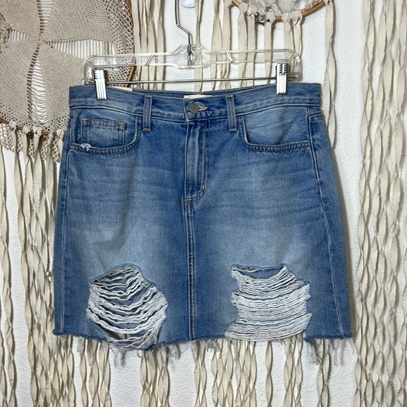 SOLD Lagence NWT Jolene Mini Skirt in Reseda Size 29 - Picture 4 of 12